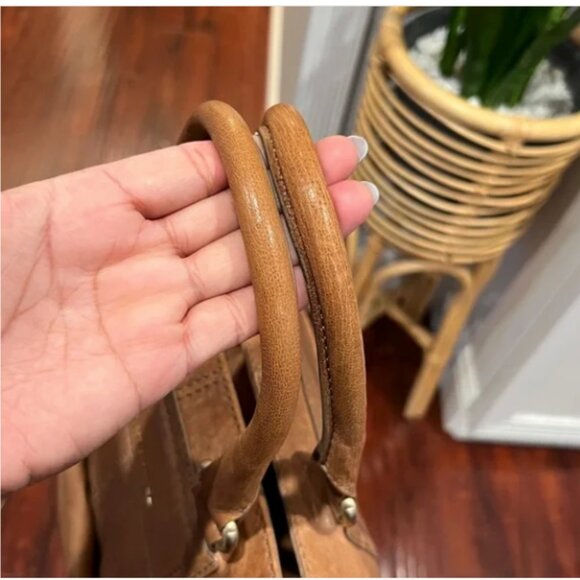 GIVENCHY Borse Distressed Leather Satchel Tote Bag - Picture 10 of 10